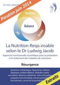 Couverture du livre La Nutrition Responsable selon le Dr Ludwig Jacob
