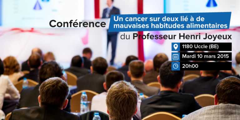 Conférence: Un cancer sur deux lié à de mauvaises habitudes alimentaires