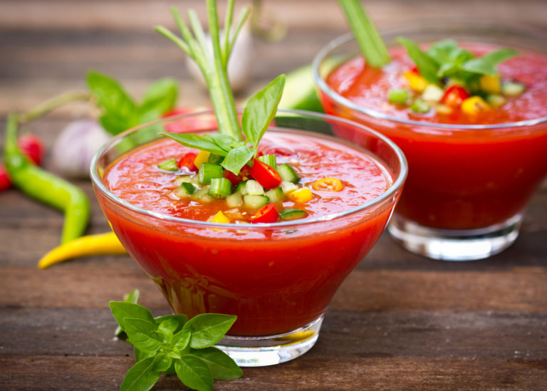 Gazpacho express à la grenade Gazpacho express à la grenade