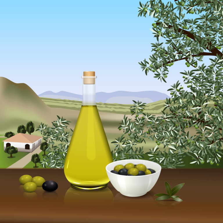 Huile d&rsquo;olive enrichie en vitamines E. Quels bénéfices santé?