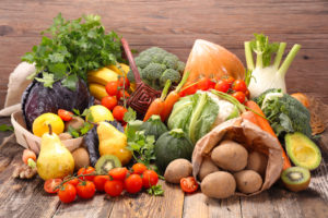 fruits légumes graines