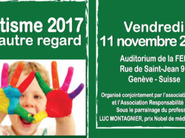 Journée Autisme à Genève le 11 novembre