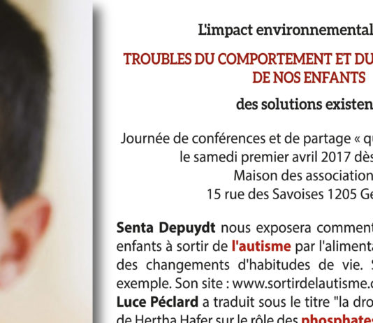 Conférence: les troubles du comportement et du développement de nos enfants