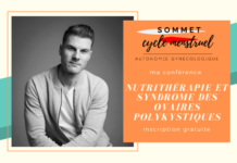 Fabien Piasco participe au Sommet du Cycle Menstruel