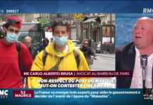 « Nous sommes en train de tuer la liberté »: un avocat, conteste l’obligation du port du masque