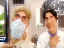 Le masque de papier ! – Les Guignols – CANAL+