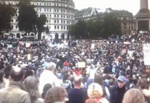 Manif… Londres 100000 29 Août 2020