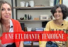 Une étudiante refuse le masque