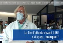 La file d’attente devant l’IHU a disparu : pourquoi ?