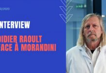 Pr Didier Raoult : Interview face à Morandini du 9 10 2020