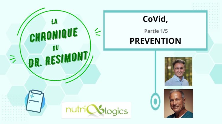 La chronique du Dr Résimont - Covid 19