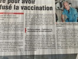 🚨 Dr Stéphane Résimont : viré pour avoir refusé la vaccination