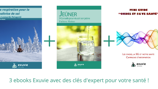 Trois ebook : respiration, jeûne et ondes