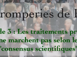 Les tromperies de Rudy, épisode 3 : les traitements précoces ne marchent pas