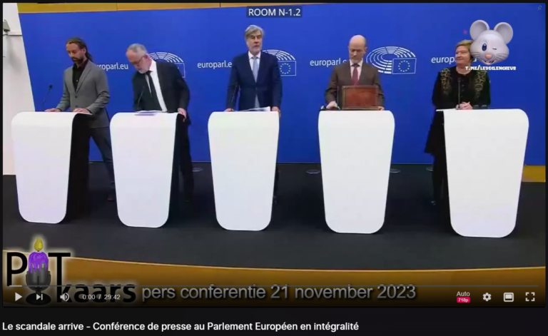 LE SCANDALE ARRIVE – CONFÉRENCE DE PRESSE AU PARLEMENT EUROPÉEN EN INTÉGRALITÉ.                                Sur les « vaccins » Covid