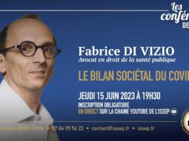 « Le bilan sociétal du Covid » Conférence de Fabrice Di Vizio à l’ISSEP